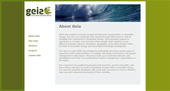 Desktop Screenshot of geia.no