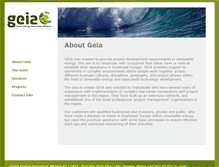 Tablet Screenshot of geia.no